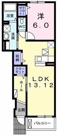 アンタレス・タツイの物件間取画像